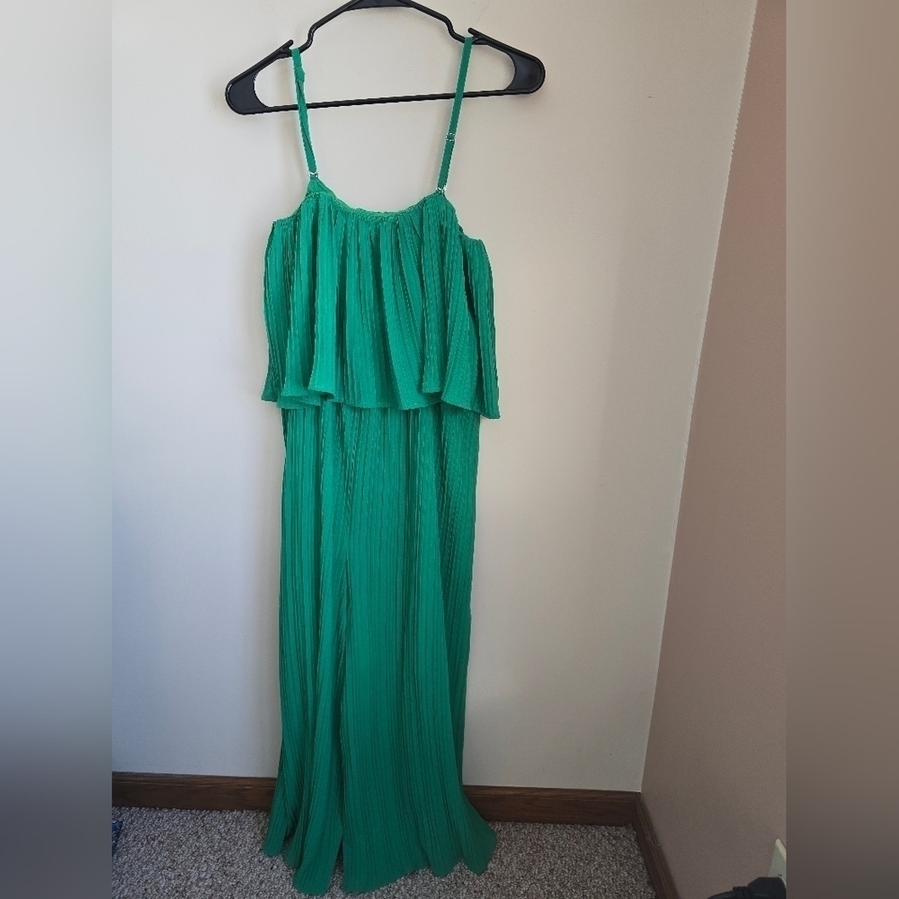 Kensie Dress Green Jumpsuit Women's Size S.